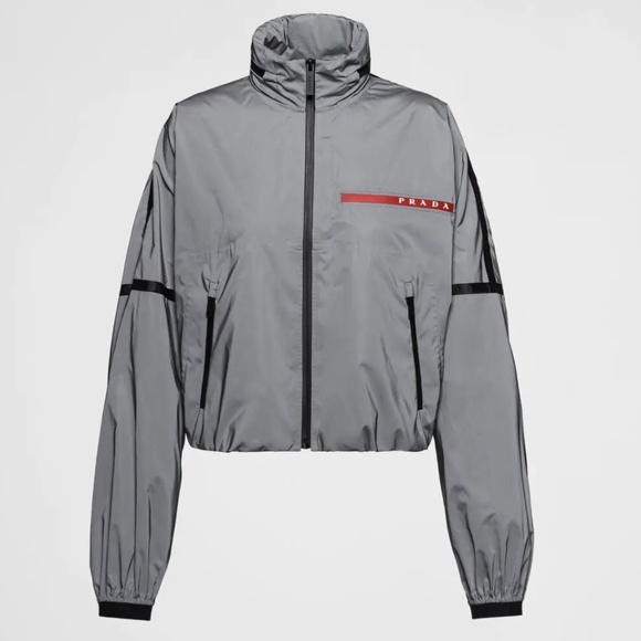 Prada Linea Rossa silver Reflex jacket XS - Picture 5 of 9